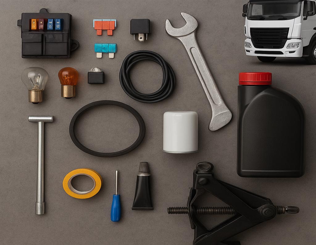 لوازمی که هر رانند کاموین باید همراه داشته باشد