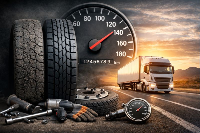 عمر مفید لاستیک کامیون