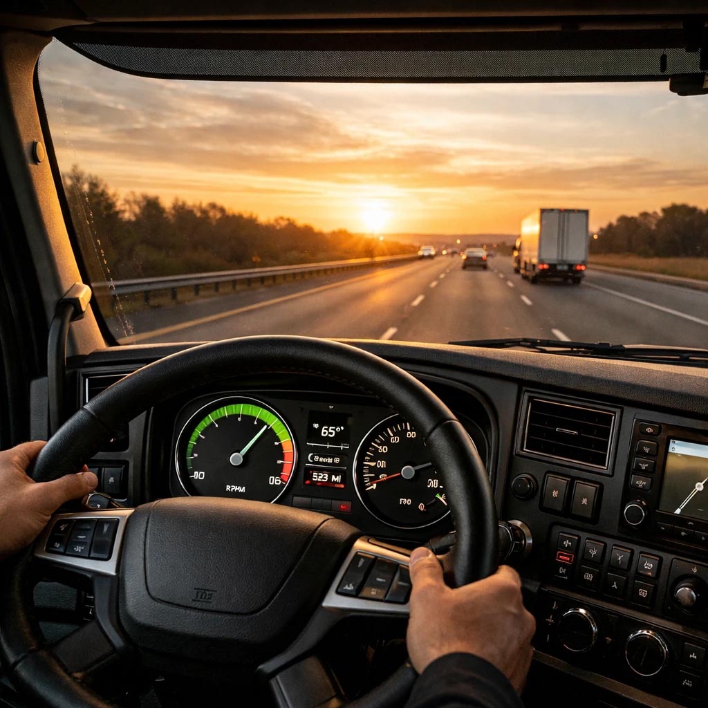 تاثیر نحوه رانندگی بر موتور و گیربکس کامیون